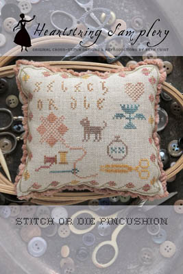 Stitch Or Die Pincushion - Click Image to Close